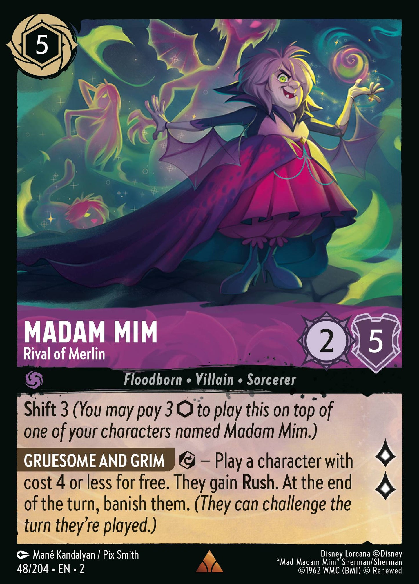 Madam Mim - Rival of Merlin (Rare)