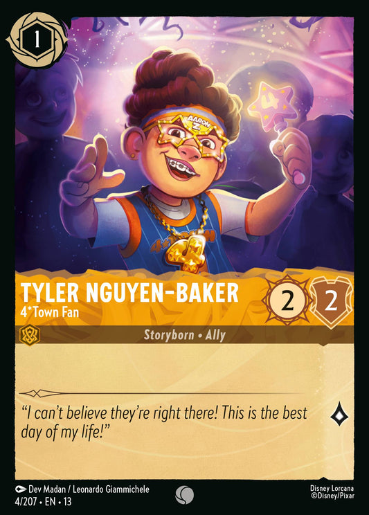 Tyler Nguyen-Baker - 4*Town Fan - Common Lorcana Card