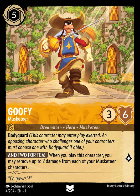 Goofy - Musketeer - Disney Lorcana Card