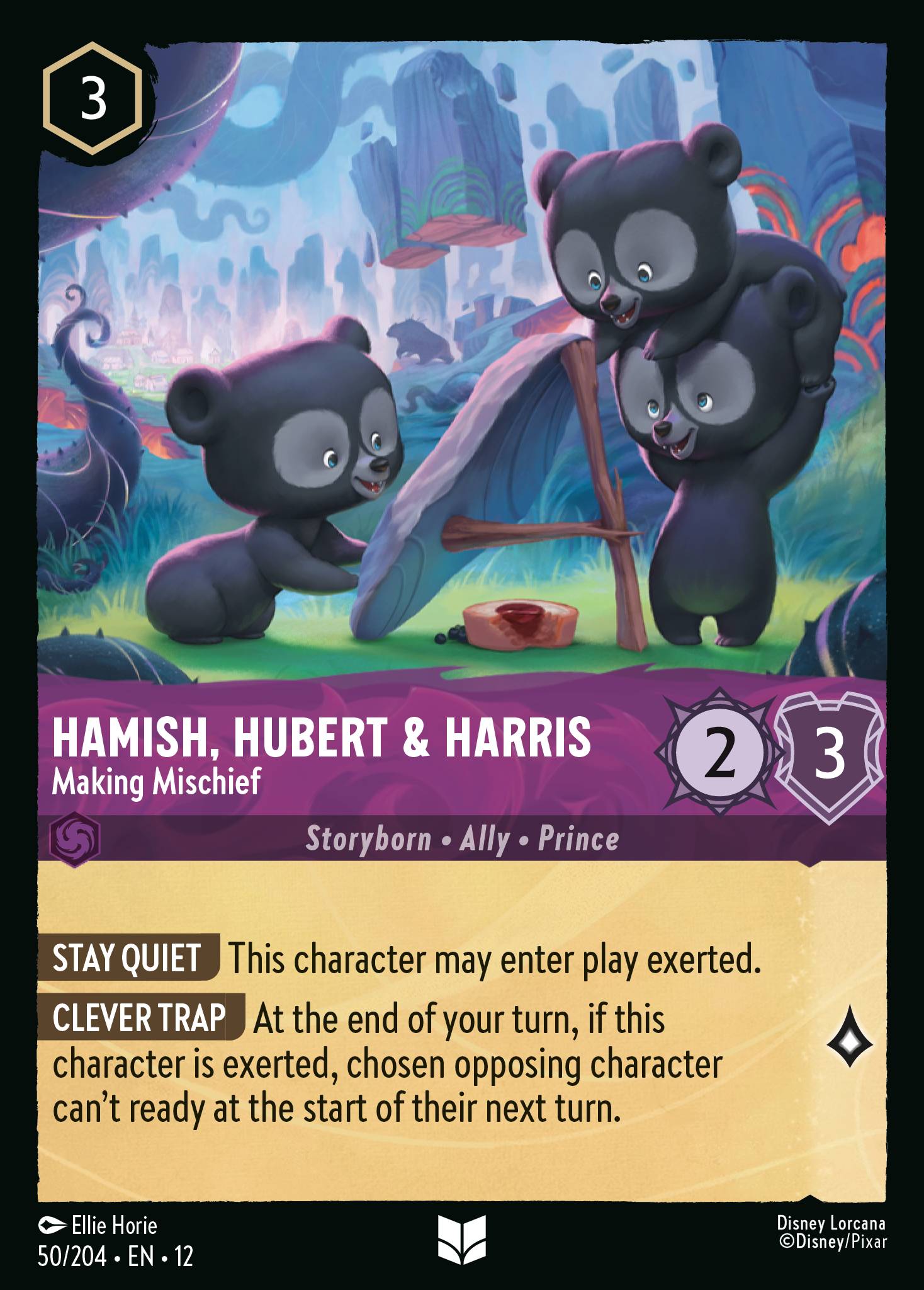 Hamish, Hubert & Harris - Making Mischief - Uncommon Lorcana Card