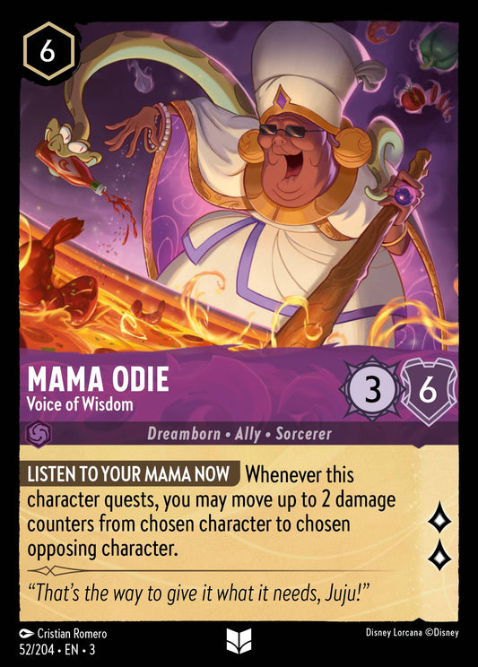 Mama Odie - Voice of Wisdom - Disney Lorcana Card