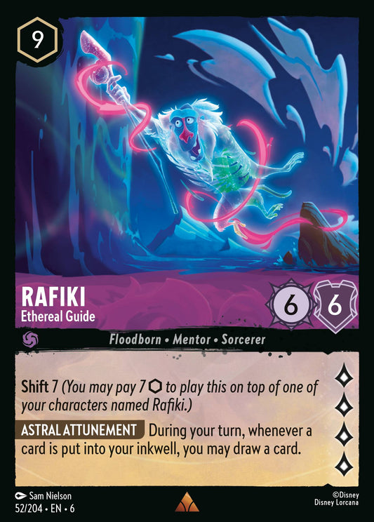 Rafiki - Ethereal Guide - Rare Lorcana Card