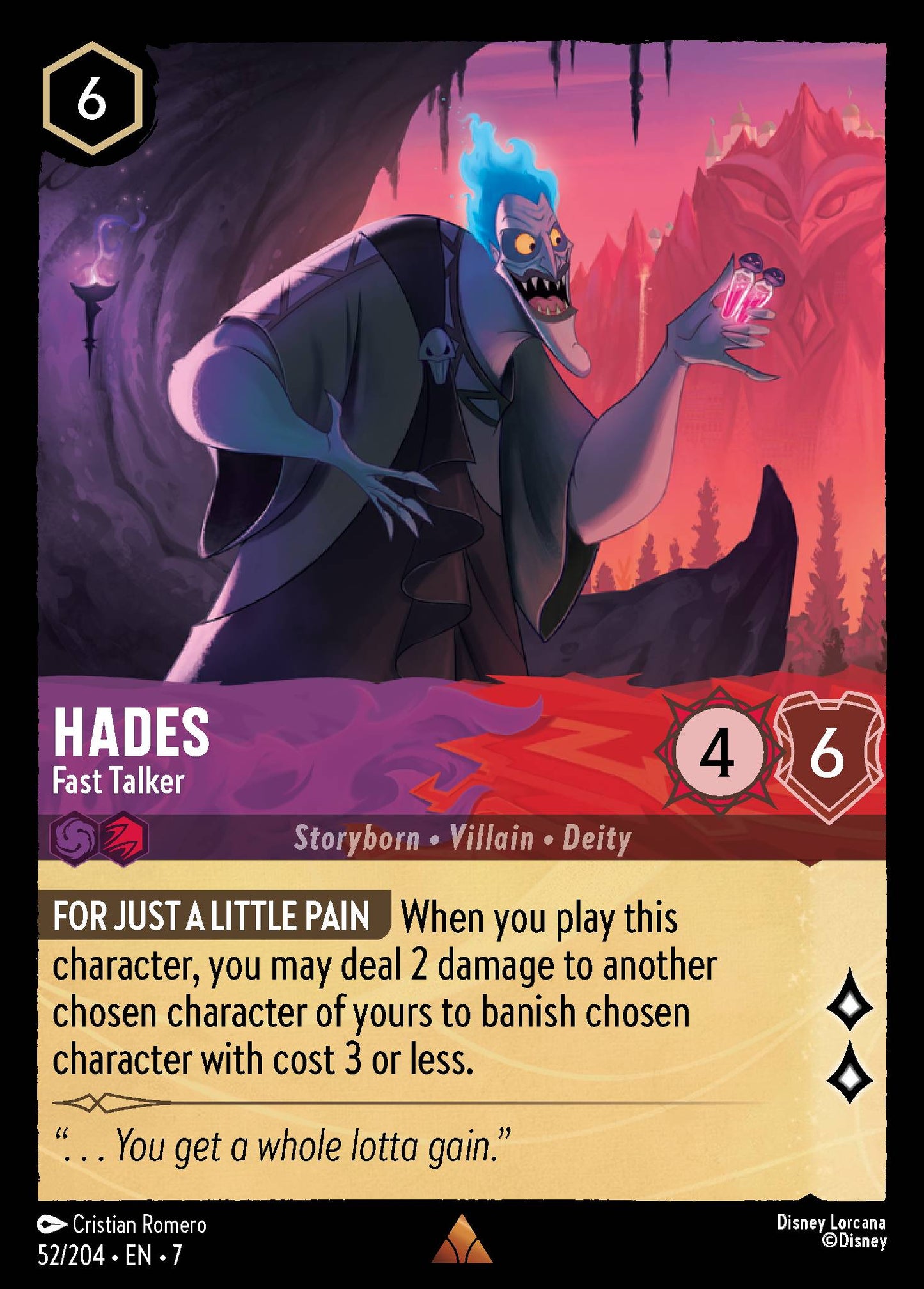 Hades - Fast Talker (Rare)