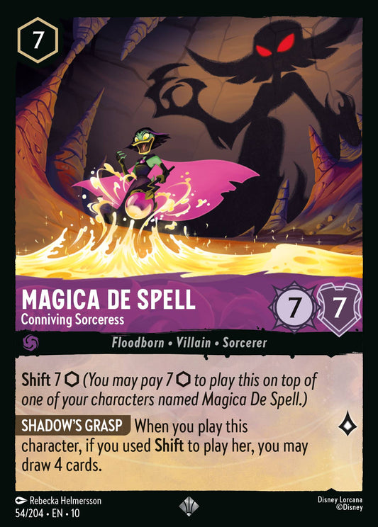 Magica De Spell - Conniving Sorceress (Super Rare)
