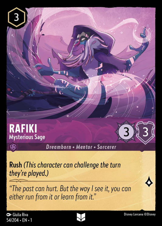 Rafiki - Mysterious Sage - Uncommon Lorcana Card