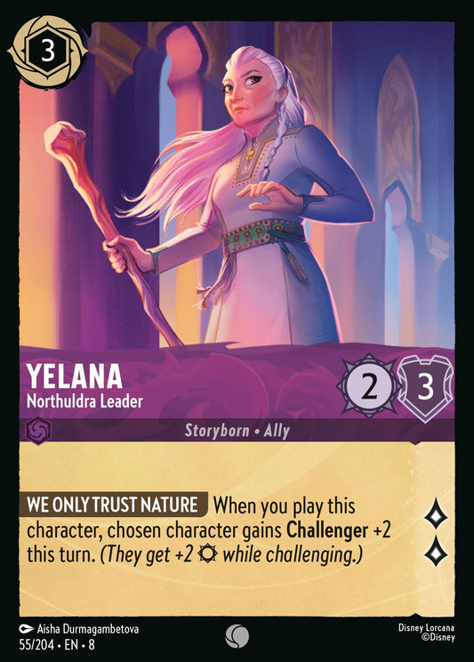 Yelana - Northuldra Leader - Common Lorcana Card