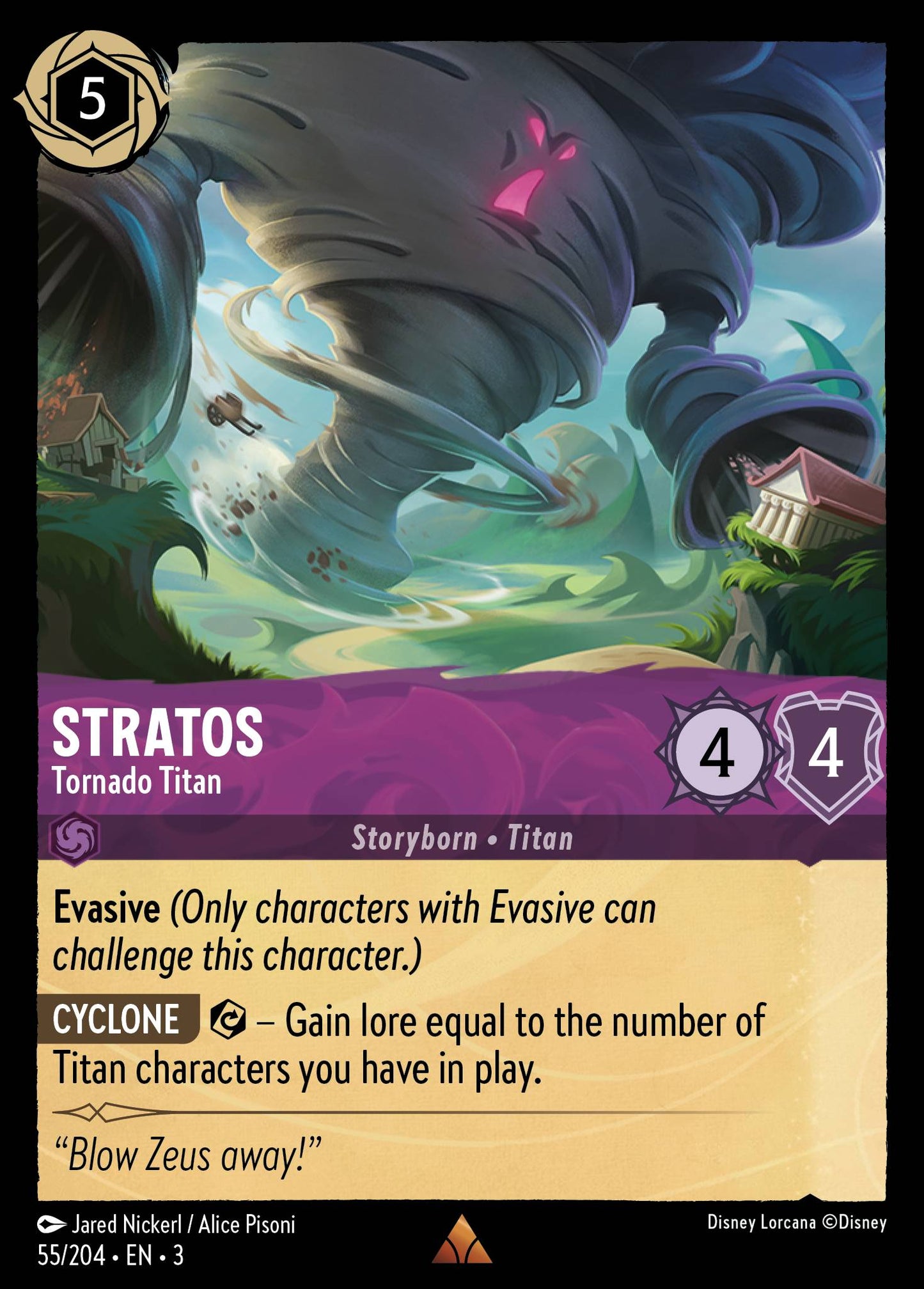 Stratos - Tornado Titan (Rare)