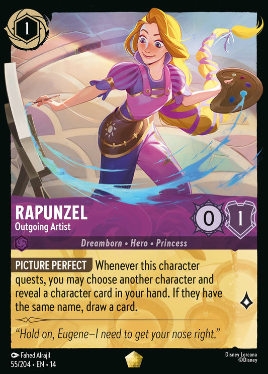 Rapunzel - Outgoing Artist - Legendary Lorcana Card
