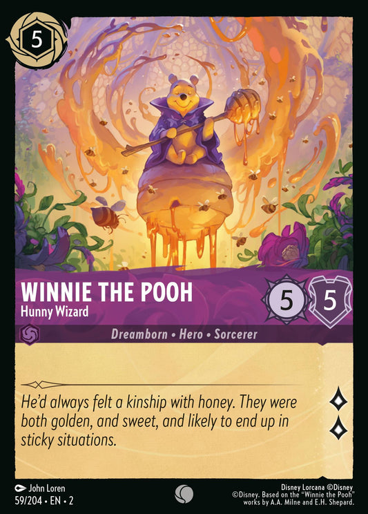 Winnie the Pooh - Hunny Wizard - Common Lorcana Card