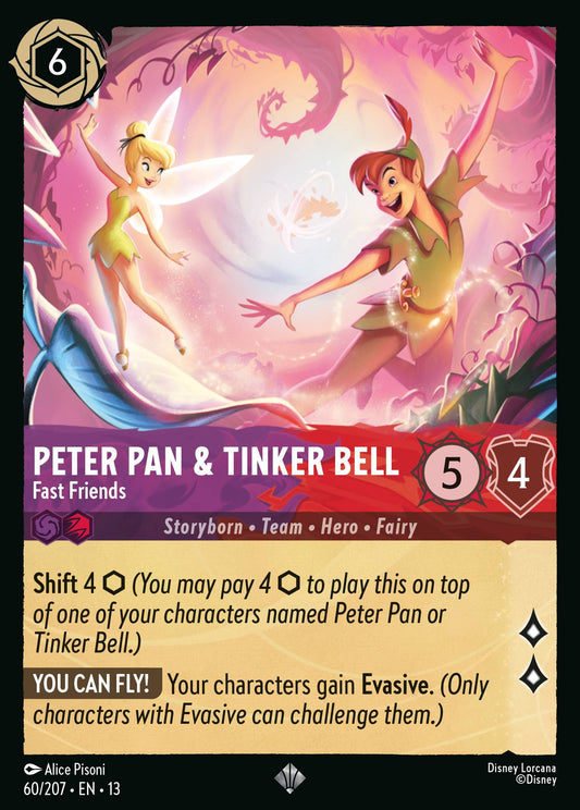Peter Pan & Tinker Bell - Fast Friends (Super Rare)