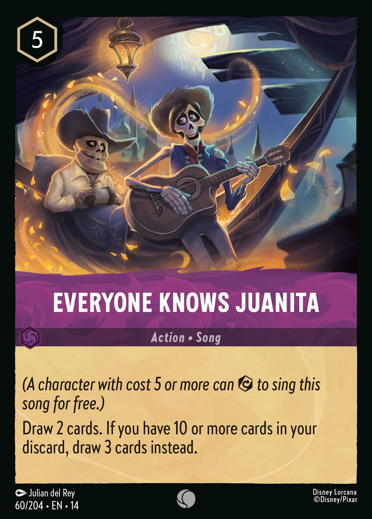 Everyone Knows Juanita - Common Lorcana Card