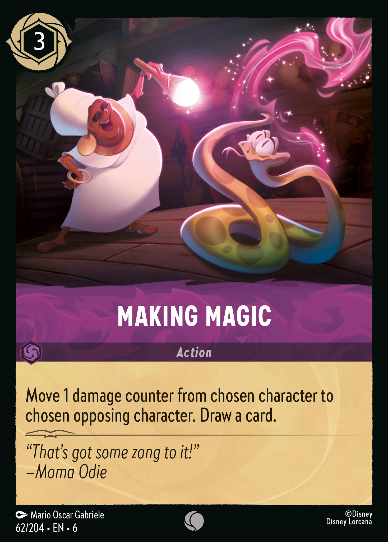 Making Magic - Common Lorcana Card