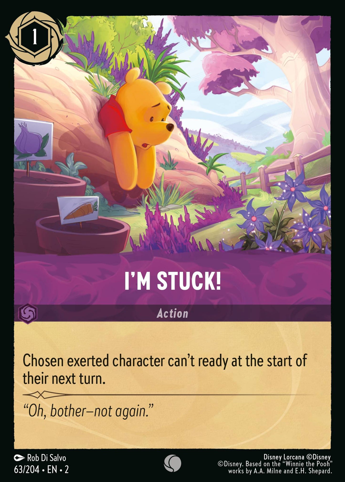 I'm Stuck! - Common Lorcana Card