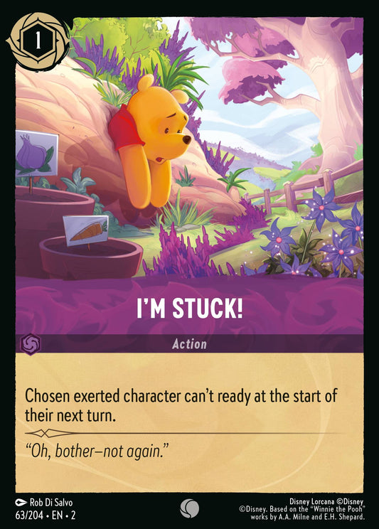 I'm Stuck! - Common Lorcana Card