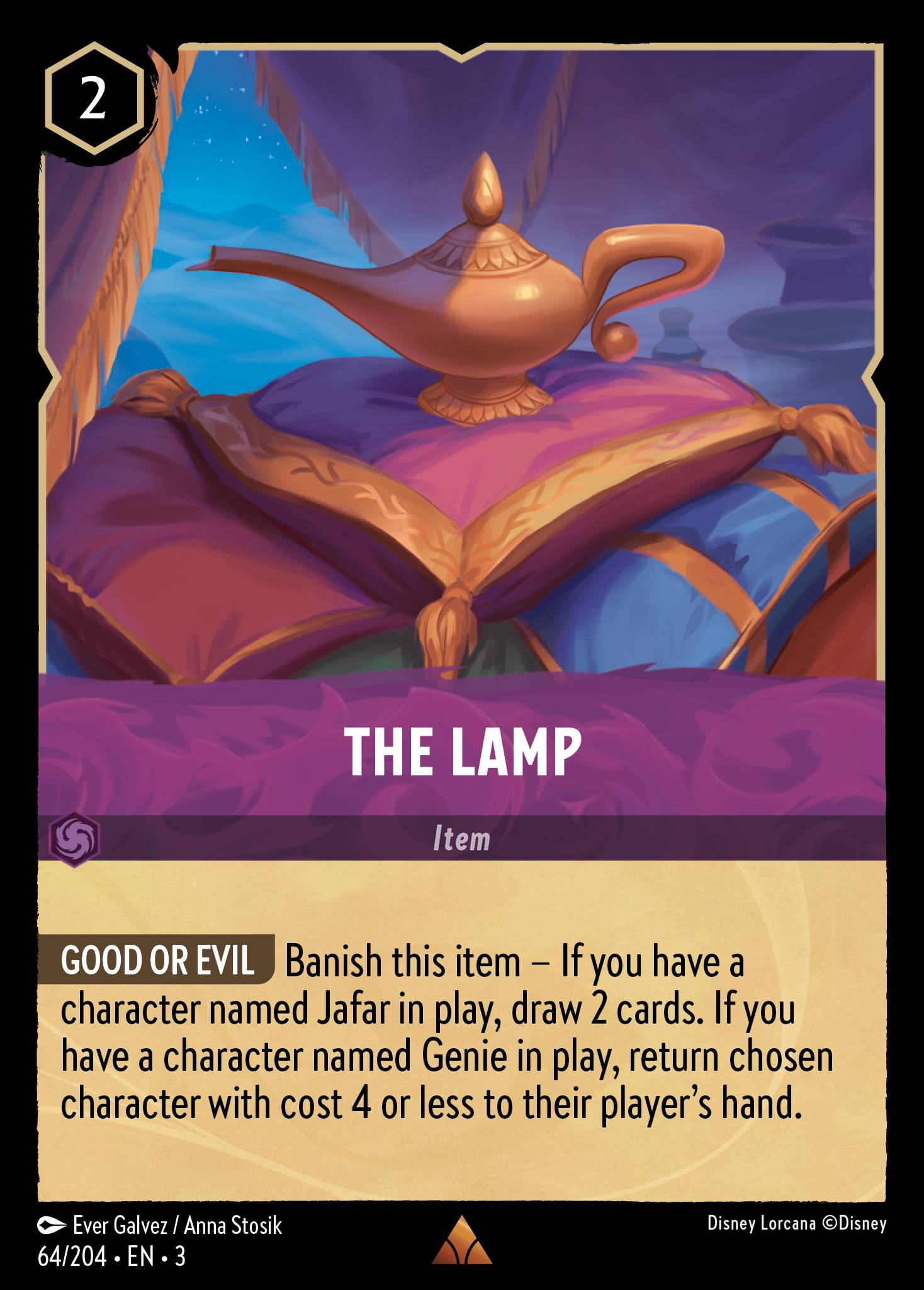The Lamp - Rare Lorcana Card