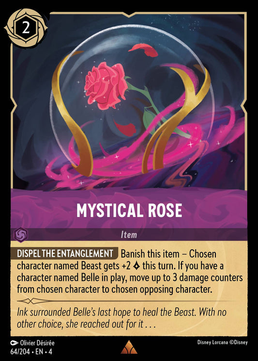 Mystical Rose - Rare Lorcana Card