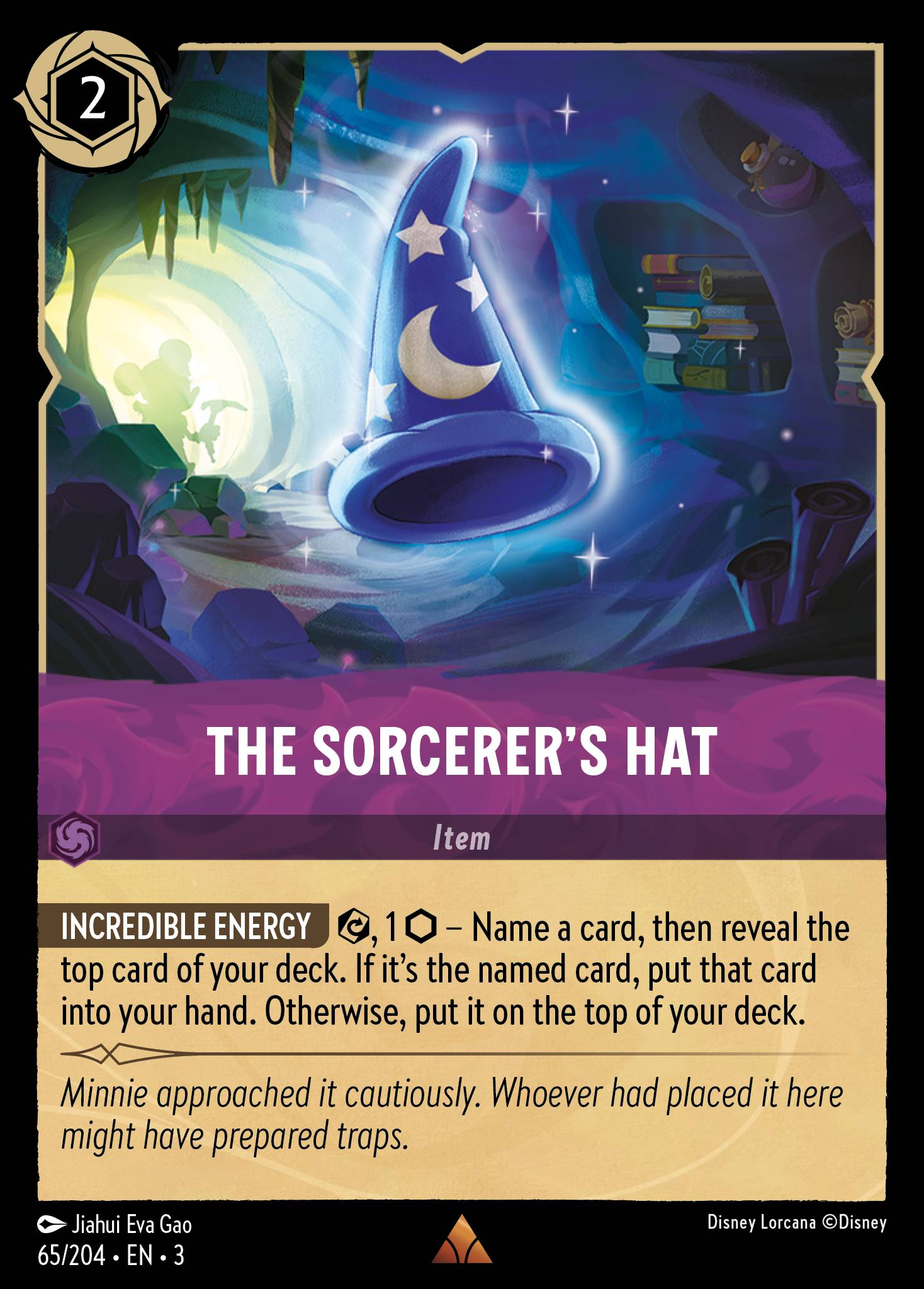 The Sorcerer's Hat - Rare Lorcana Card