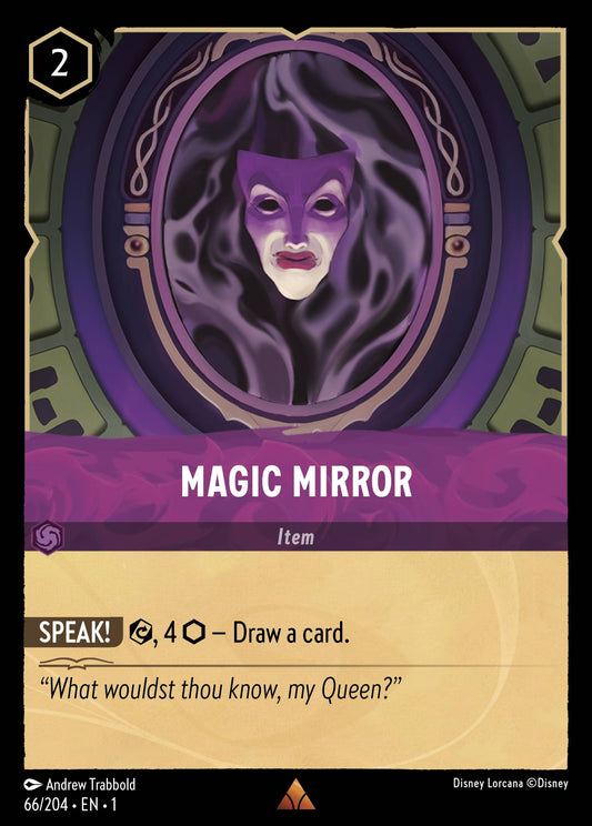 Magic Mirror - Rare Lorcana Card