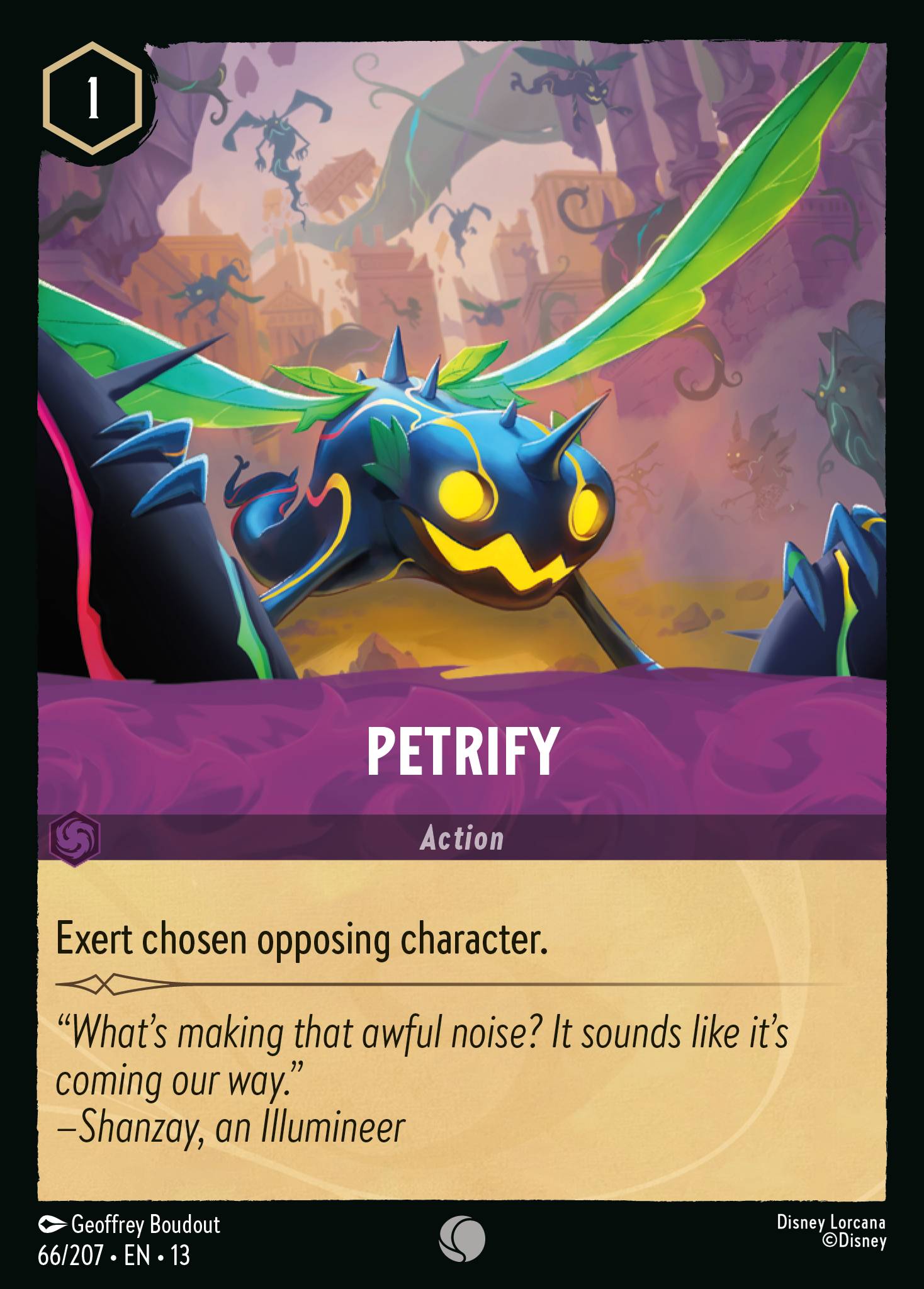 Petrify - Common Lorcana Card