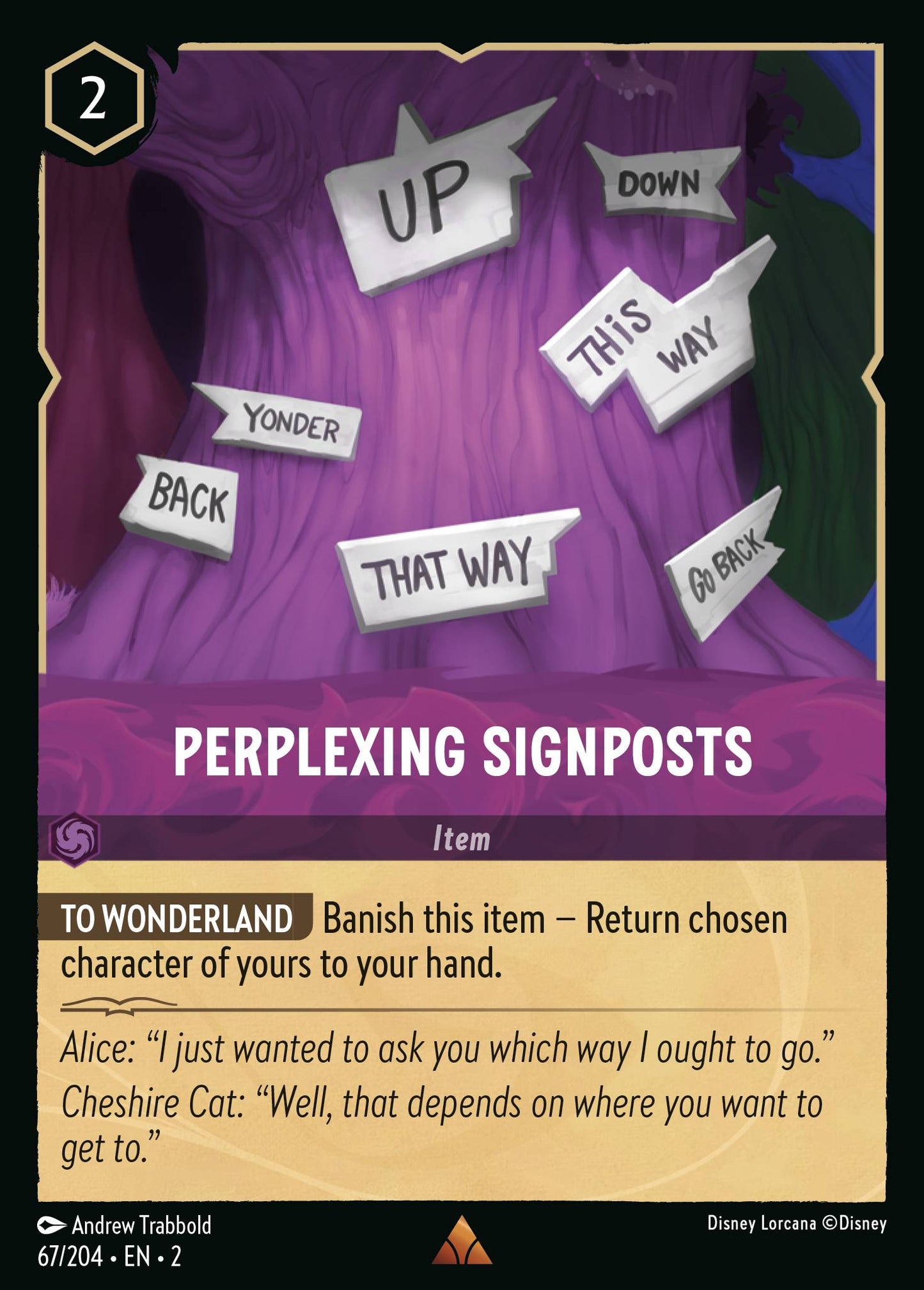 Perplexing Signposts (Rare)