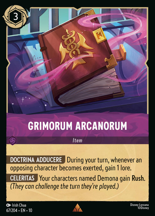 Grimorum Arcanorum - Rare Lorcana Card