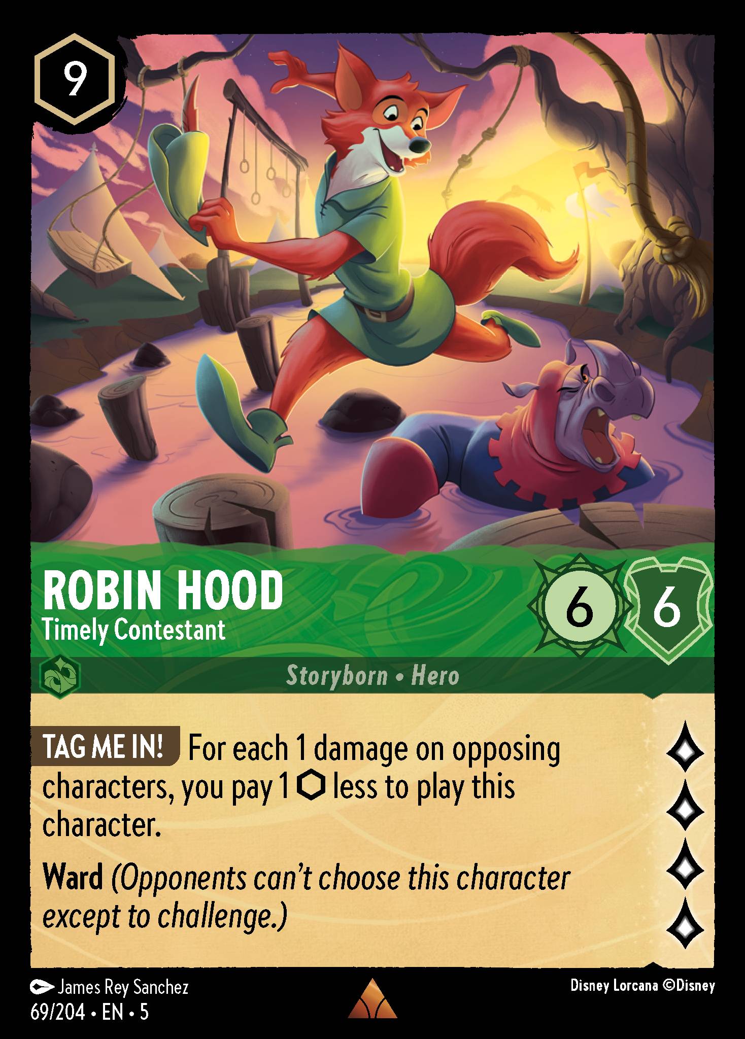 Robin Hood - Timely Contestant (Rare)