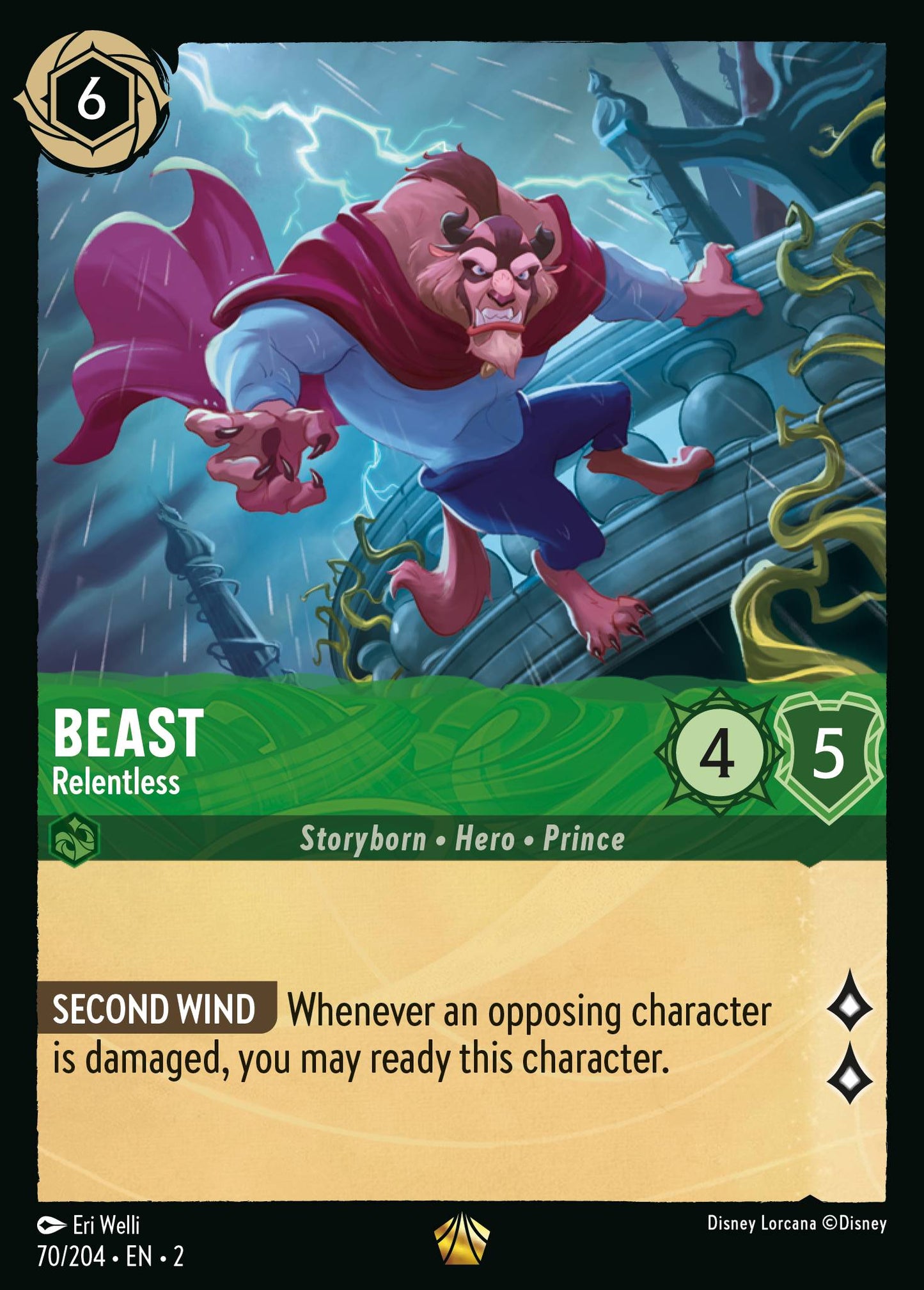 Beast - Relentless - Legendary Lorcana Card
