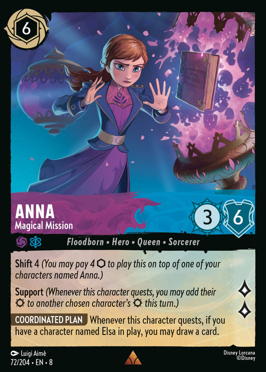 Anna - Magical Mission - Rare Lorcana Card