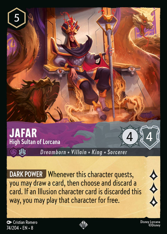 Jafar - High Sultan of Lorcana (Super Rare)