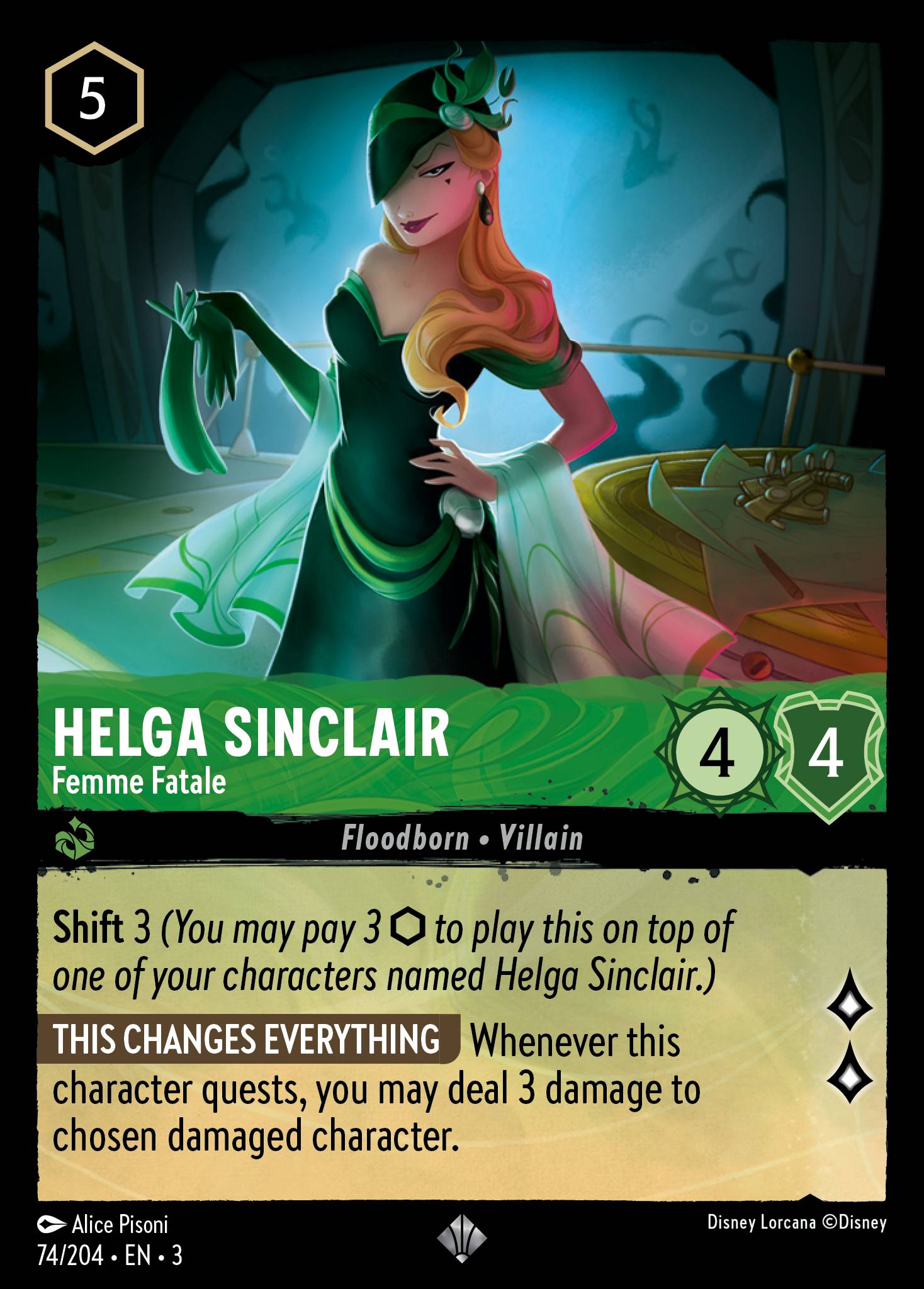 Helga Sinclair - Femme Fatale (Super Rare)