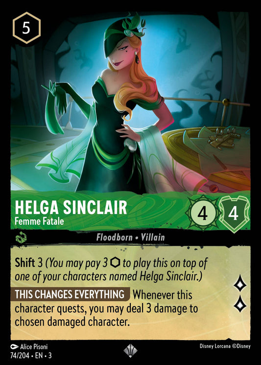 Helga Sinclair - Femme Fatale (Super Rare)