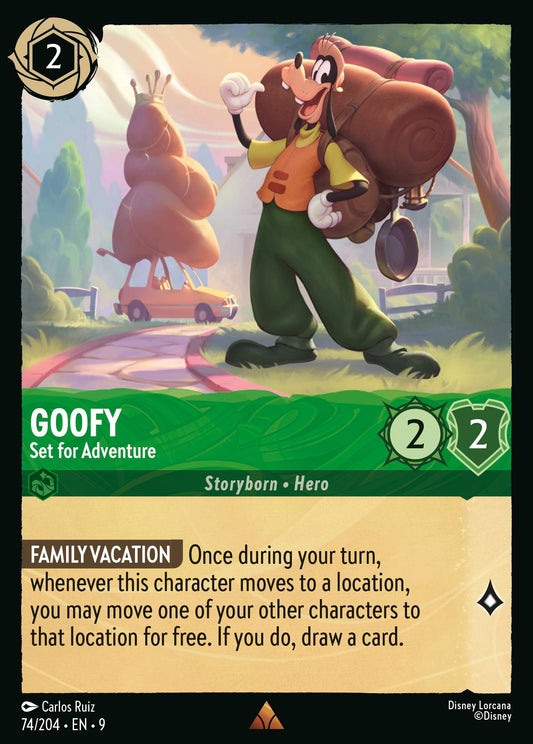 Goofy - Set for Adventure - Rare Lorcana Card