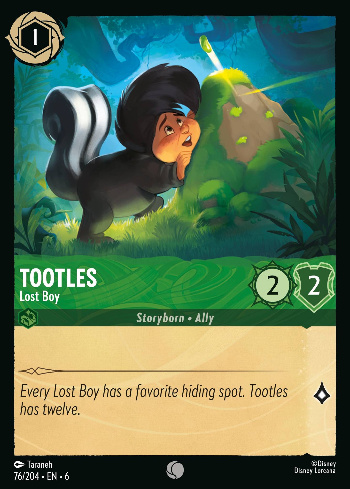 Tootles - Lost Boy - Common Lorcana Card