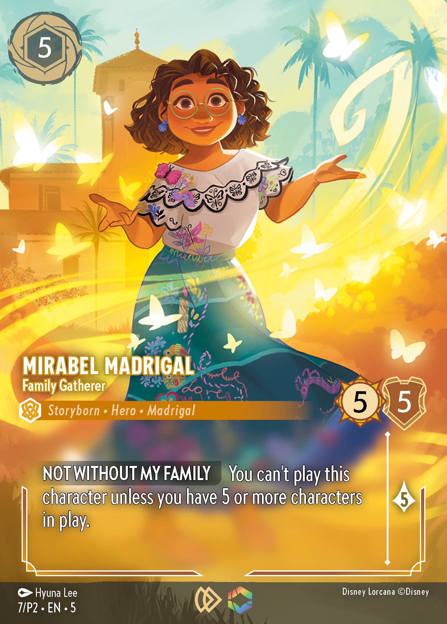 Mirabel Madrigal - Family Gatherer (Store Championship) - Promo Lorcana Holofoil Card
