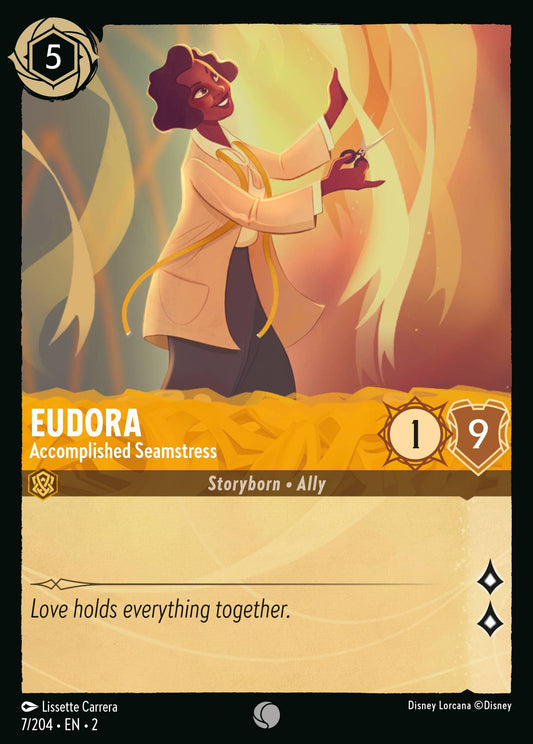 Eudora - Accomplished Seamstress - Common Lorcana Card