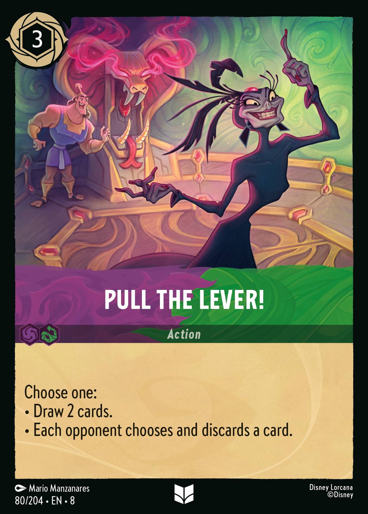 Pull the Lever! - Uncommon Lorcana Card
