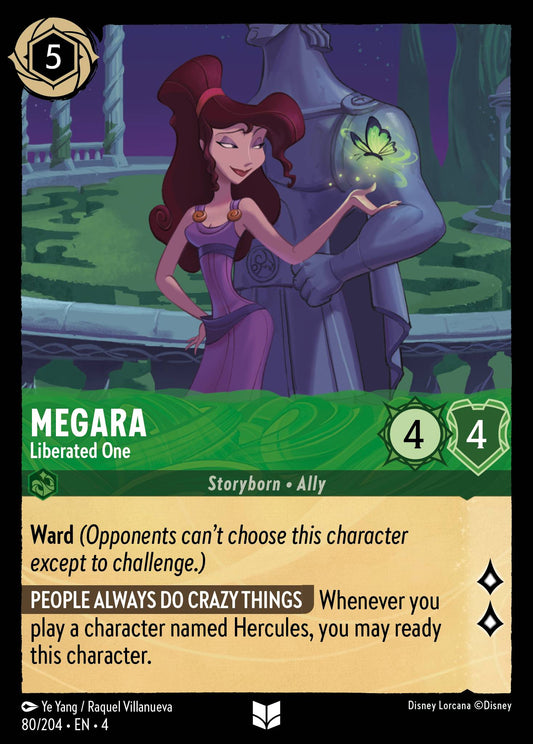 Megara - Liberated One - Uncommon Lorcana Card