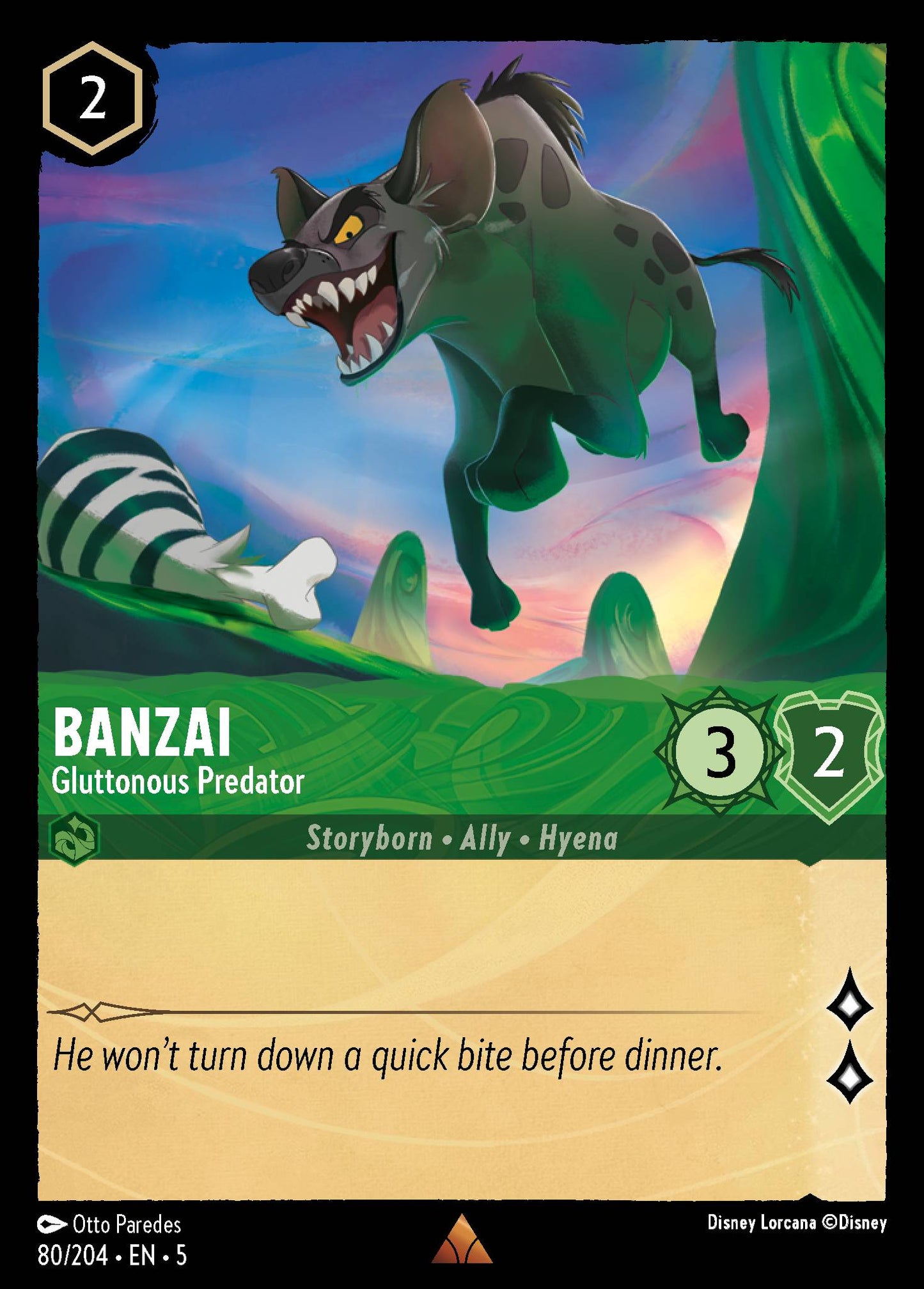 Banzai - Gluttonous Predator (Rare)