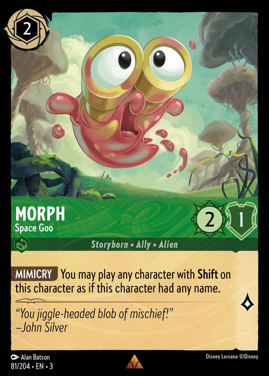 Morph - Space Goo - Rare Lorcana Card