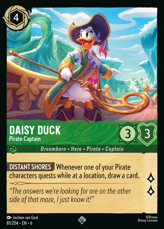 Daisy Duck - Pirate Captain (Super Rare)