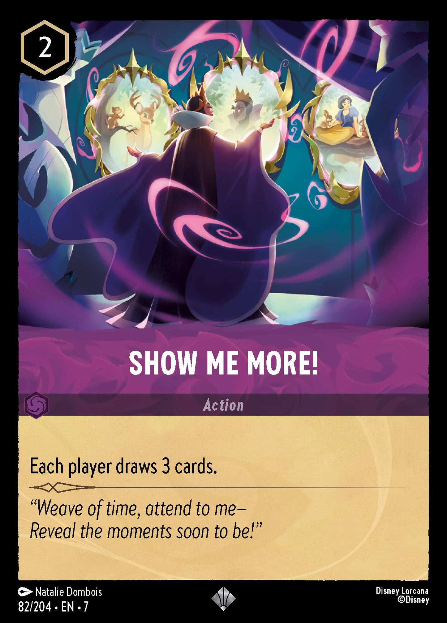 Show Me More! - Super Rare Lorcana Card