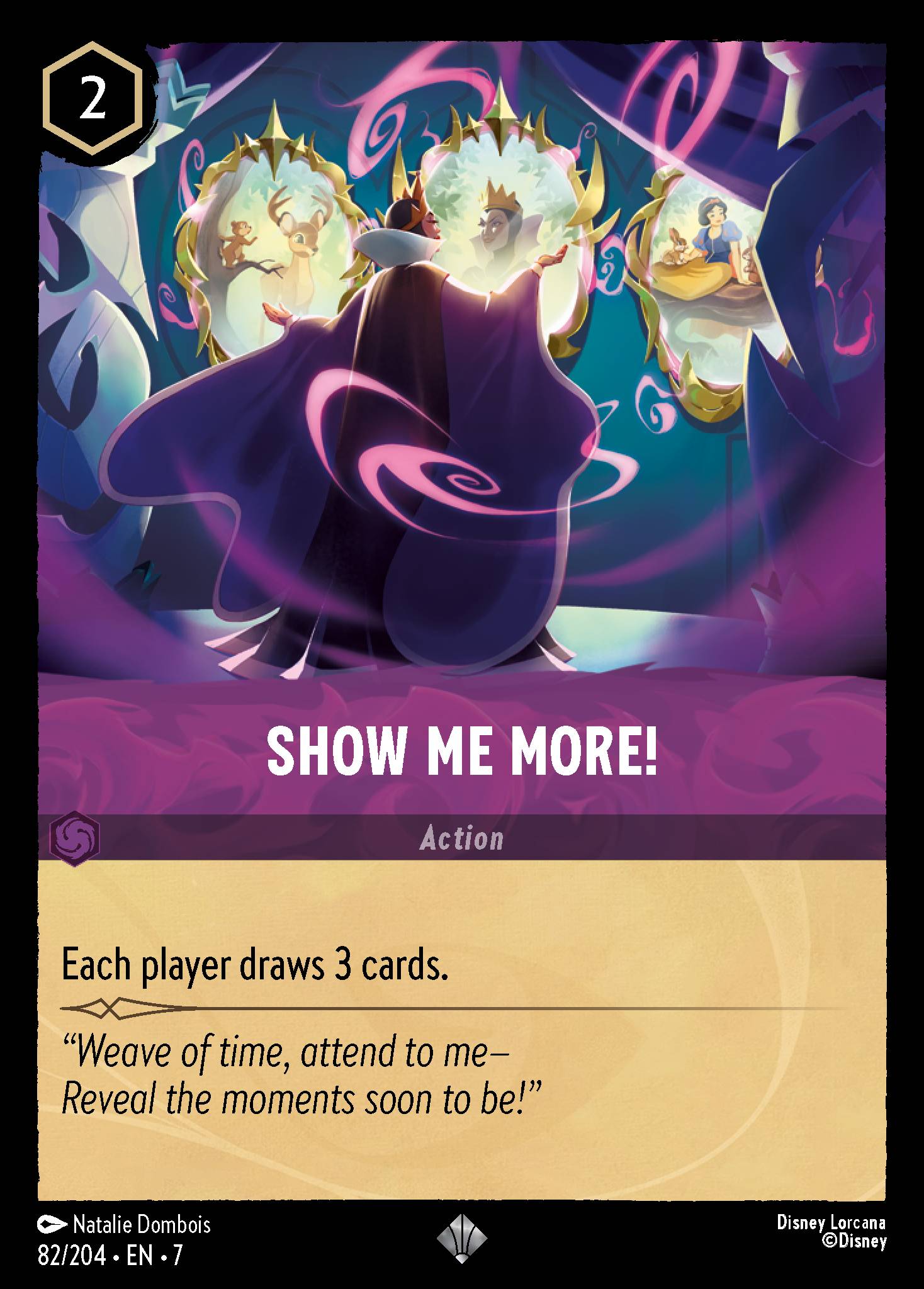 Show Me More! - Super Rare Lorcana Card