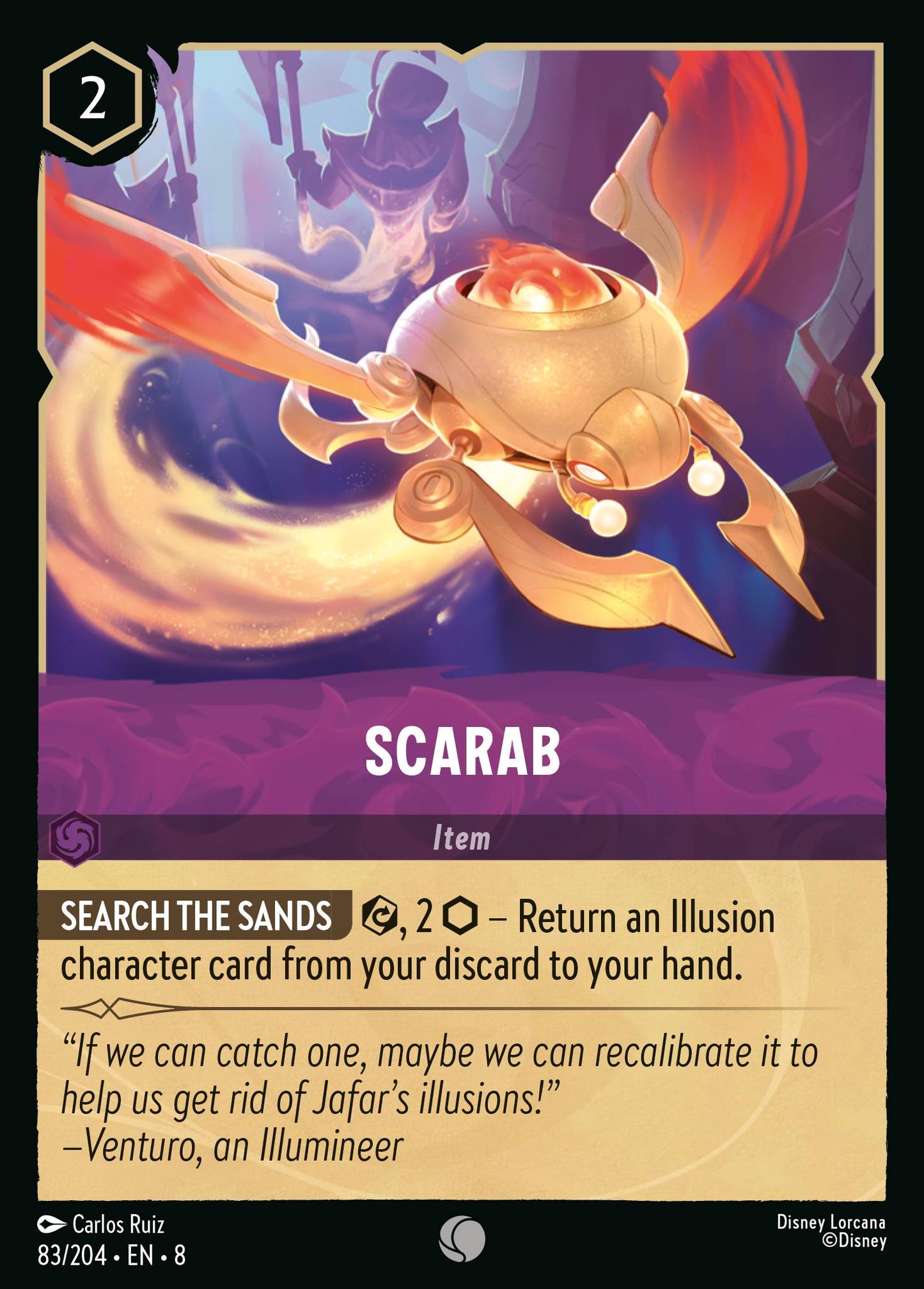 Scarab - Common Lorcana Card