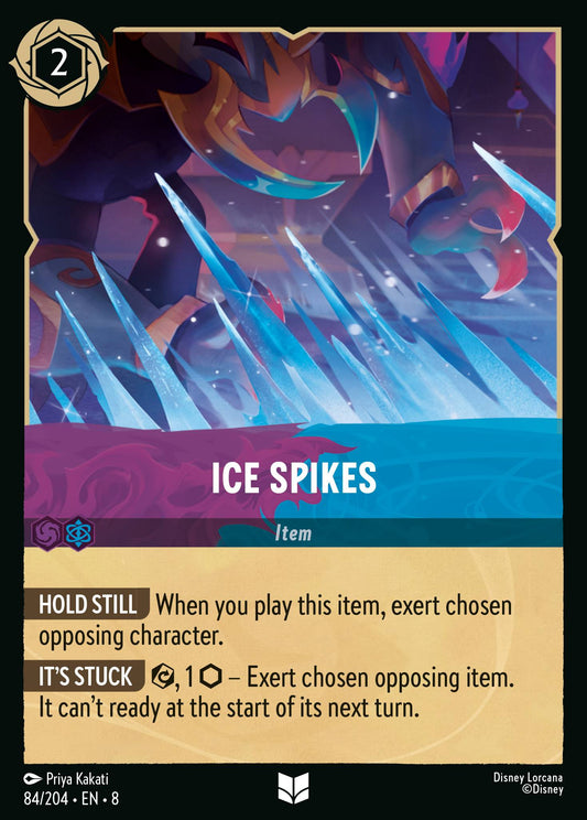 Ice Spikes - Uncommon Lorcana Card