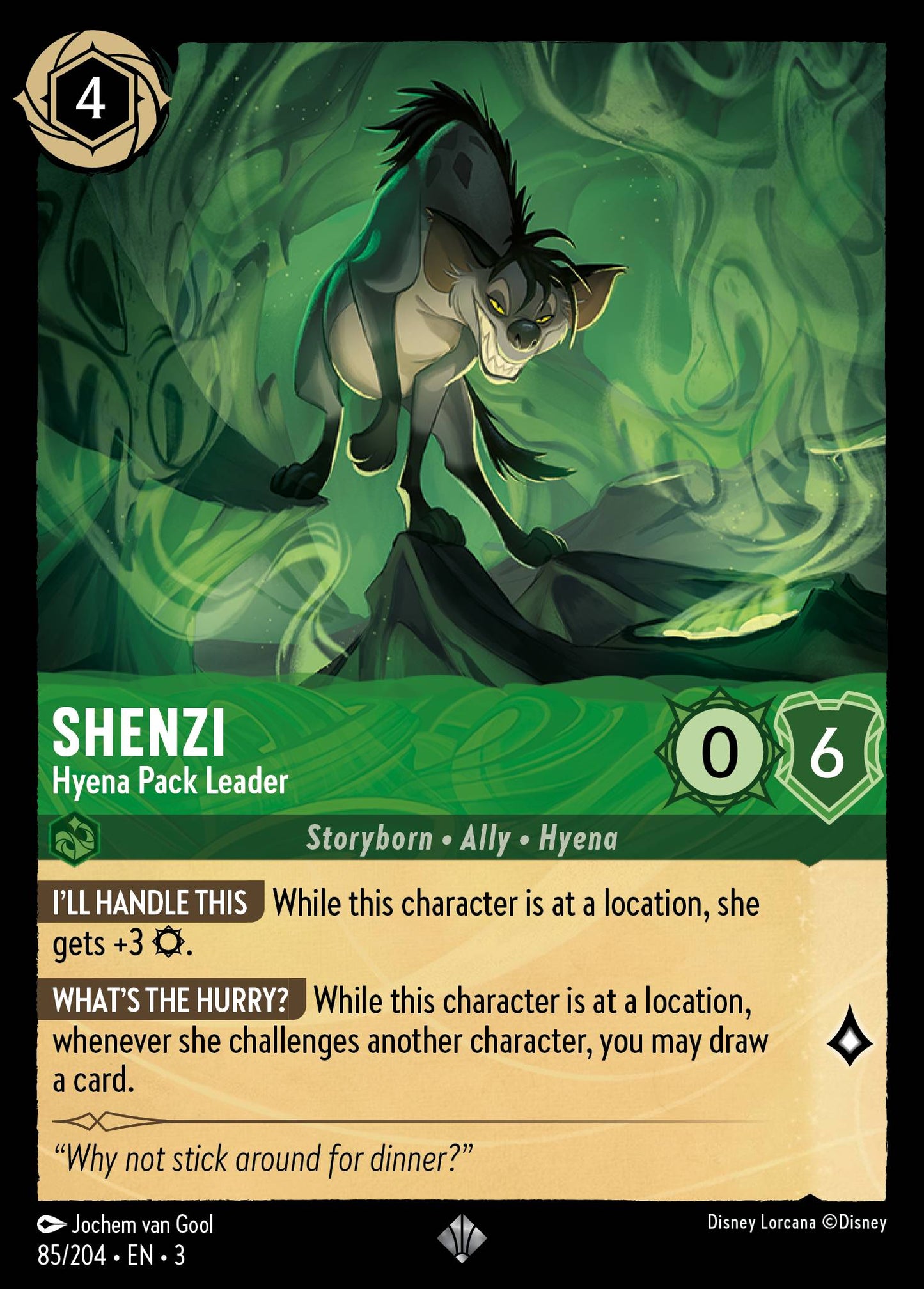 Shenzi - Hyena Pack Leader (Super Rare)