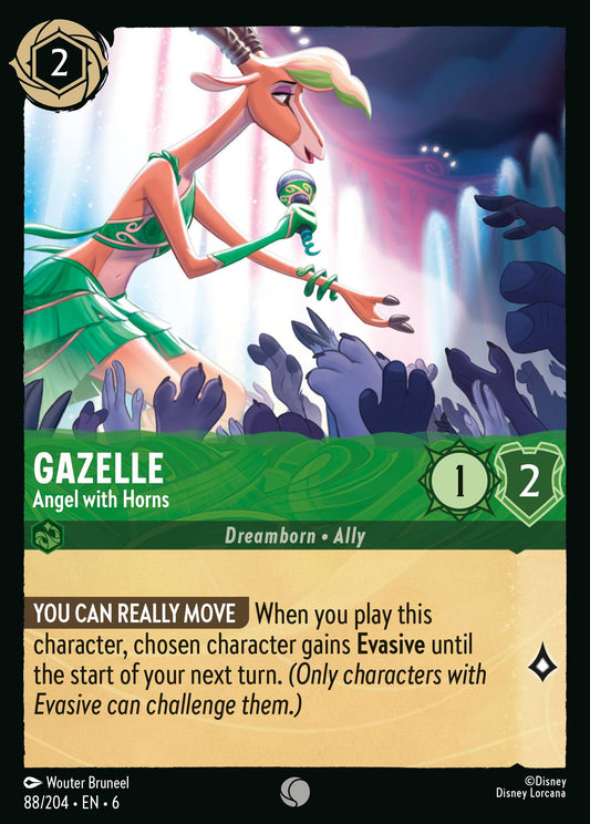 Gazelle - Angel with Horns - Common Lorcana Card