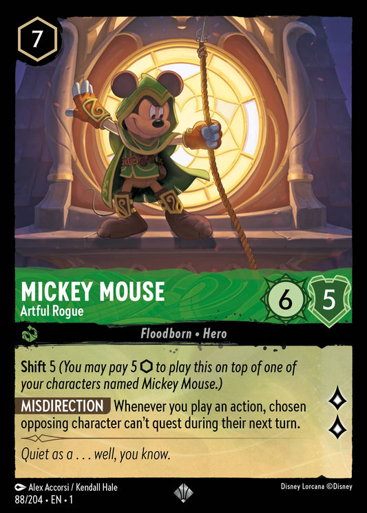 Mickey Mouse - Artful Rogue (Super Rare)