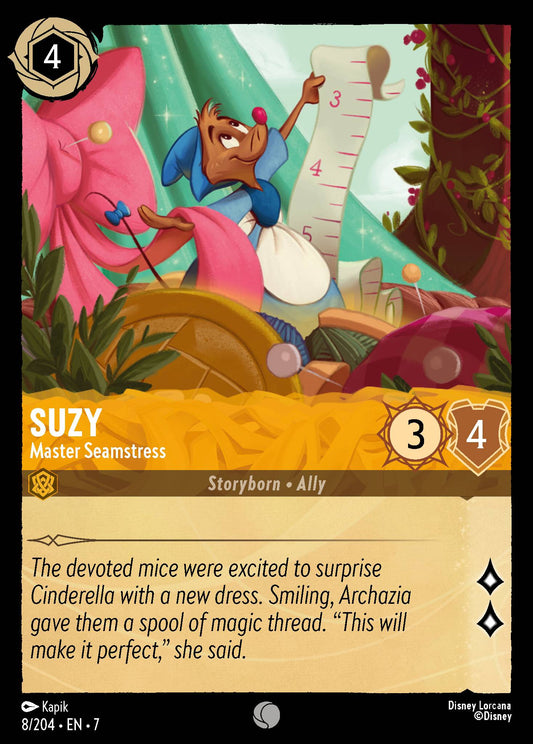 Suzy - Master Seamstress - Common Lorcana Card