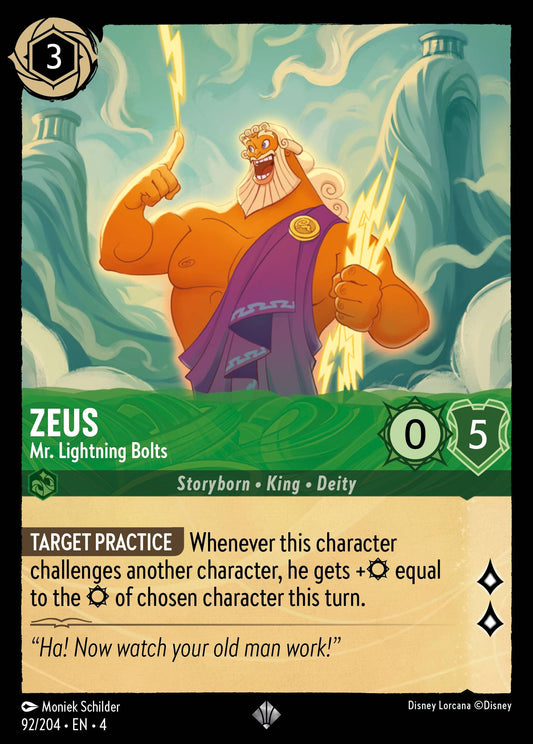 Zeus - Mr. Lightning Bolts (Super Rare)