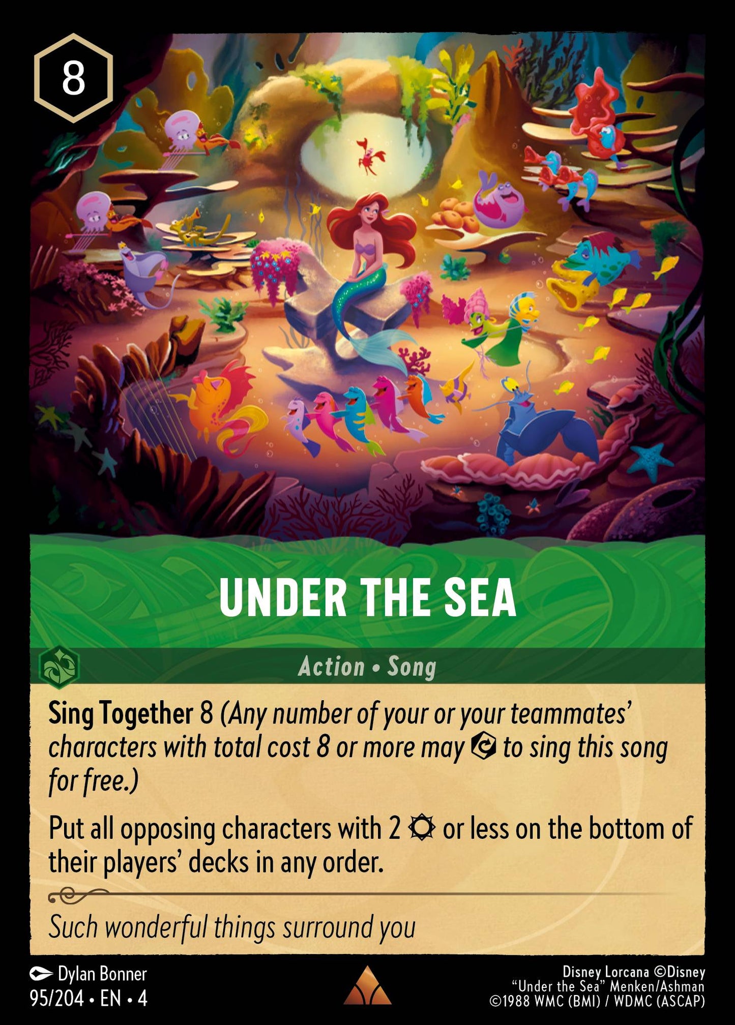 Under the Sea - Rare Lorcana Card